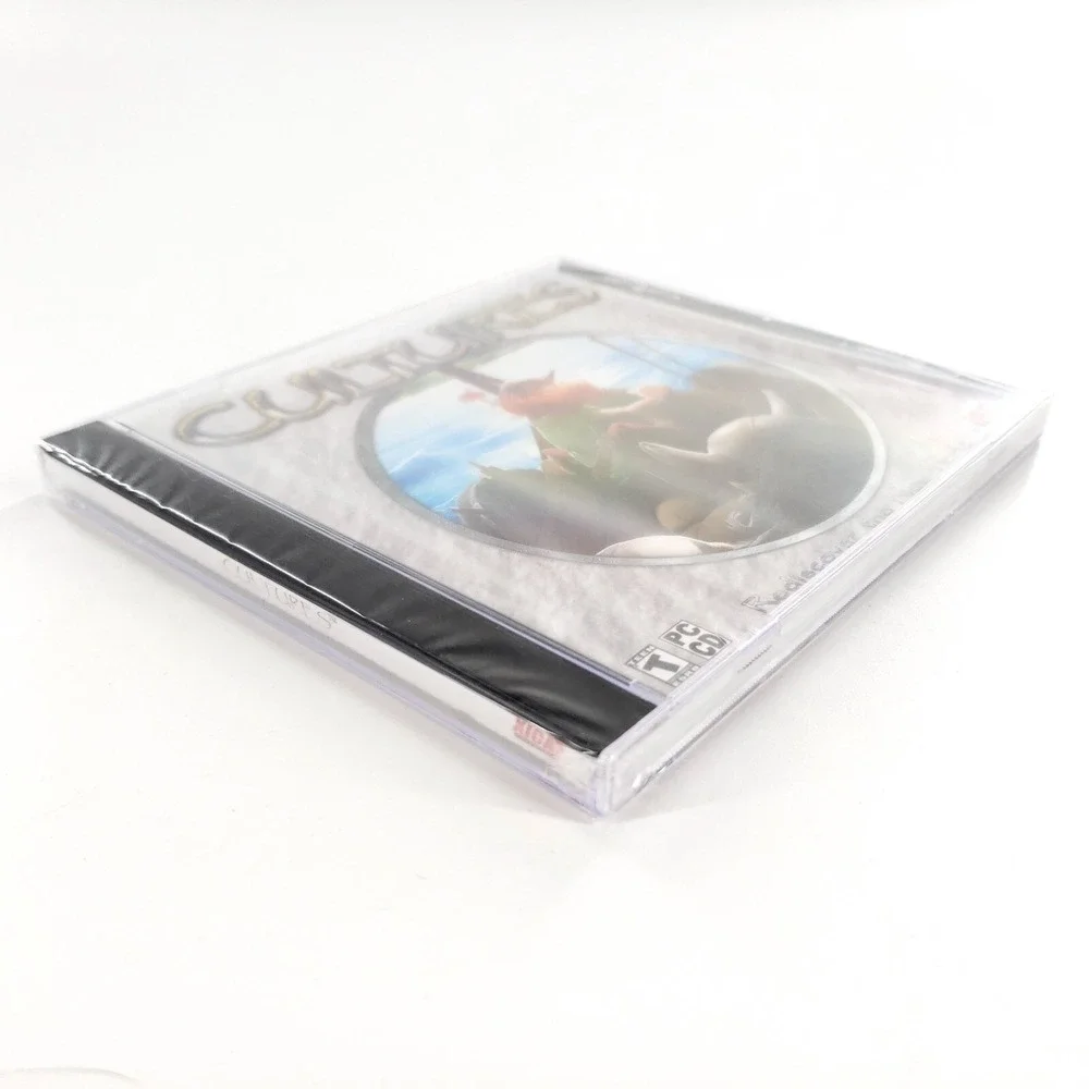 Cultures: Rediscover the New World Jewel Case (PC) w/ Manual Brand New Sealed